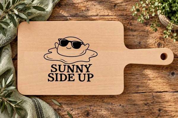 Ontbijtplankje : Sunny side up