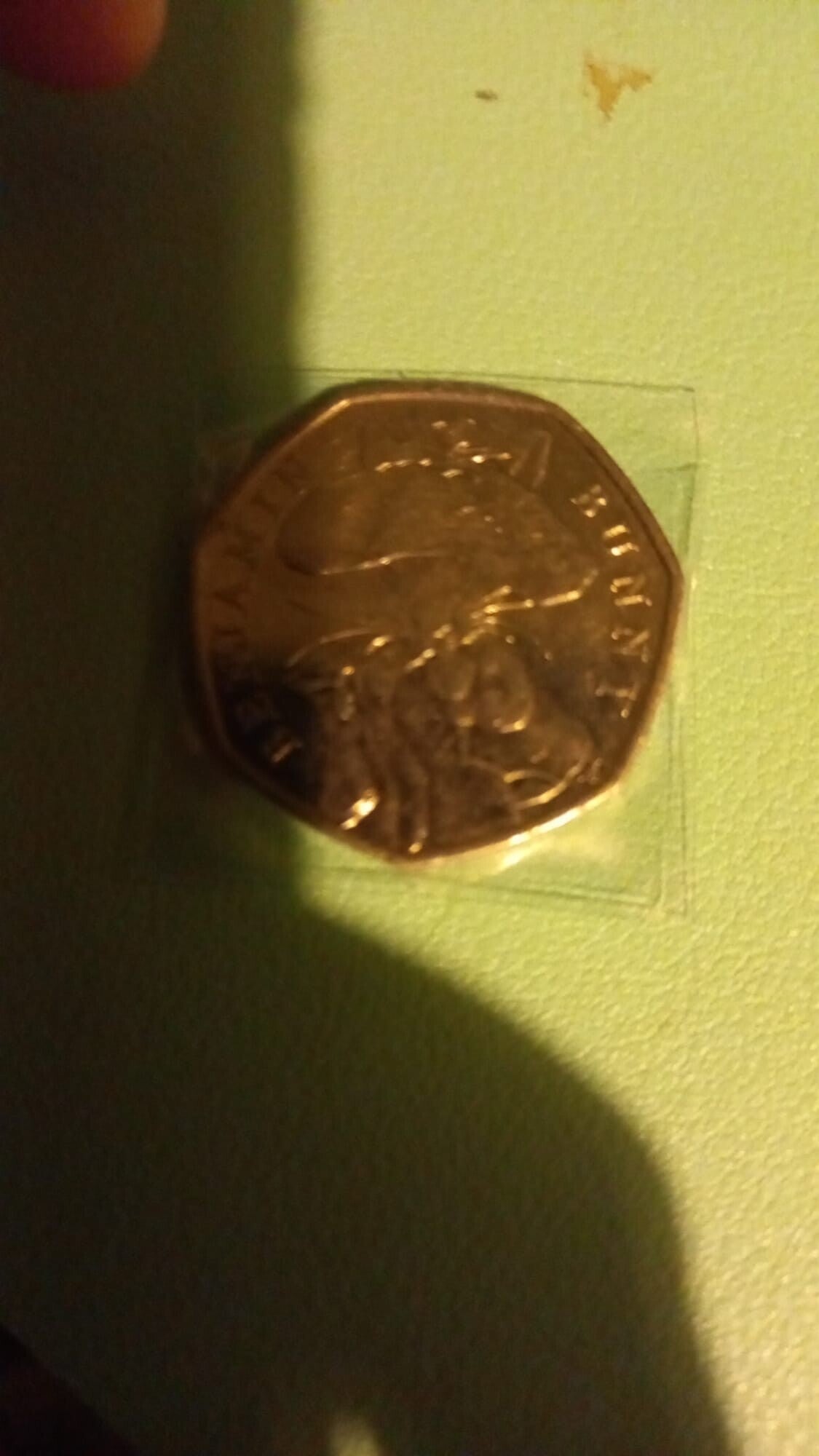 Benjamin Bunny 50p 2017