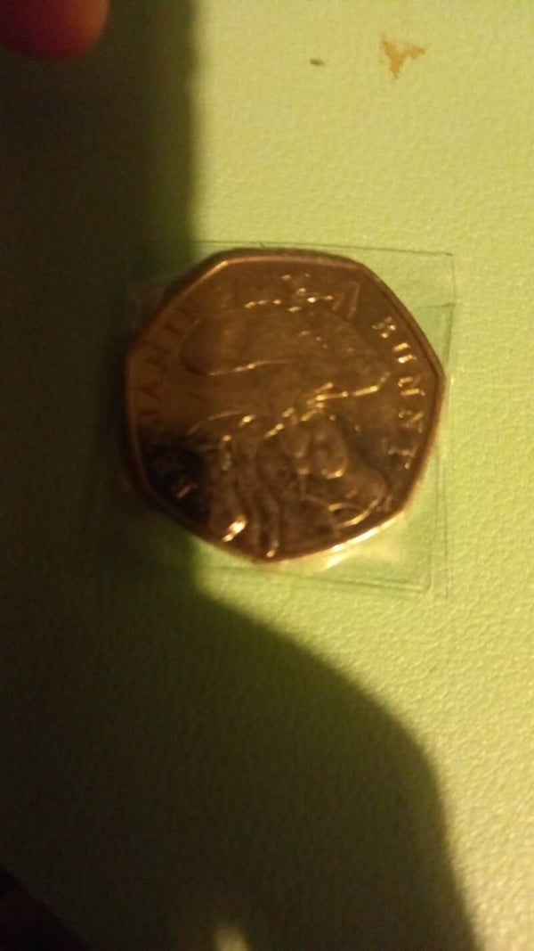 Benjamin Bunny 50p 2017