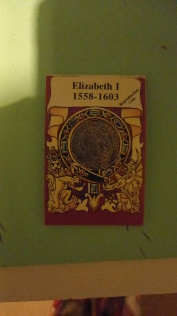 Queen Elizabeth I Sixpence 1571