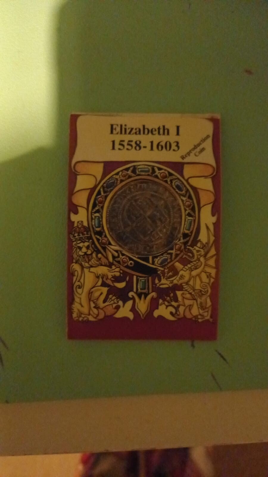 Queen Elizabeth I Sixpence 1571