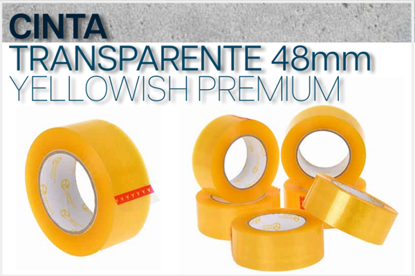 Caja de Cinta Transparente 48mm x 135m Uso Industrial Ultra Pegado