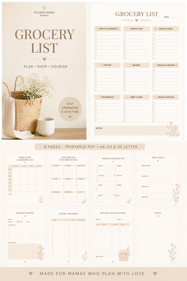Grocery list