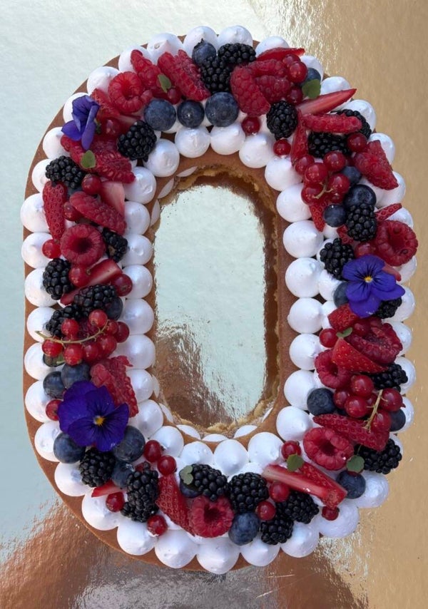NUMBER CAKE FRUITS ROUGES 🍓 ou FRUITS EXOTIQUES 🥭