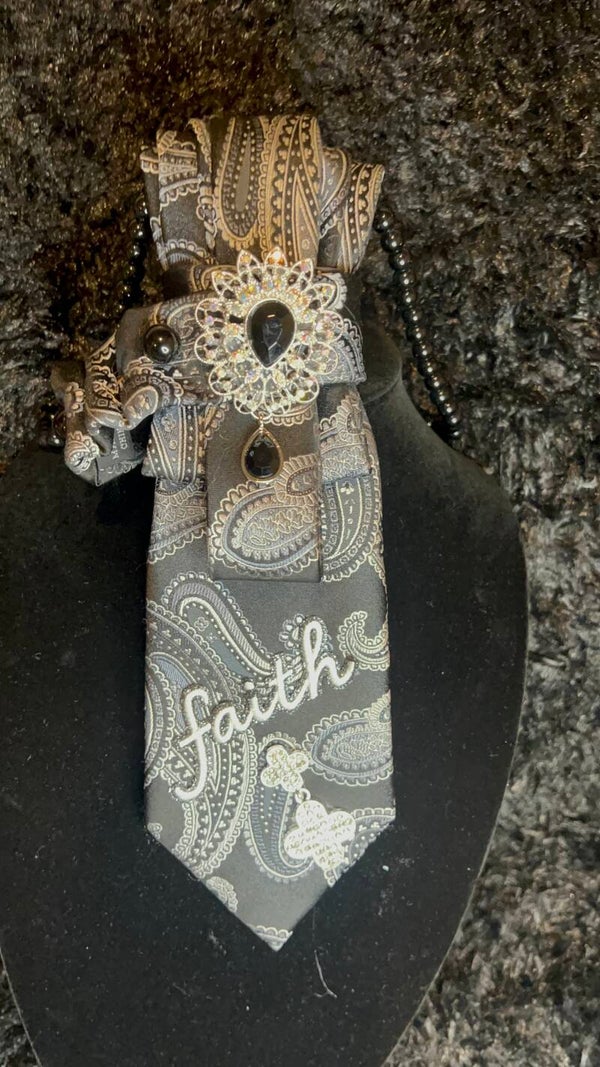 Faith Necktie Necklace