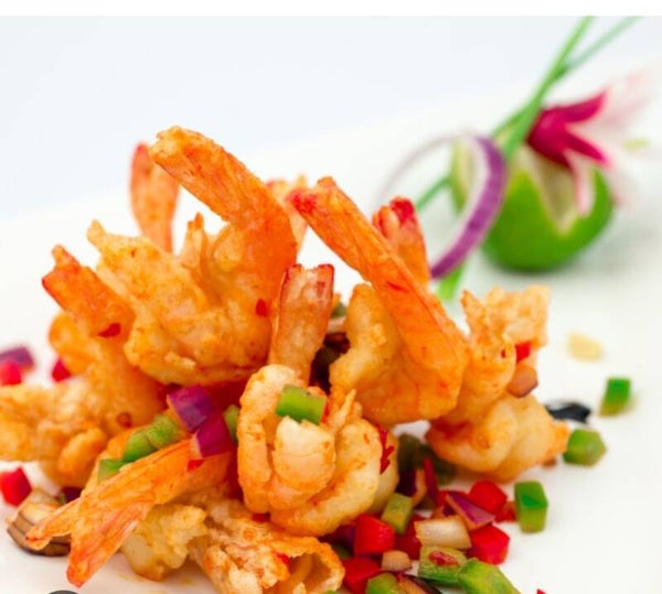 Gambas sel et poivre