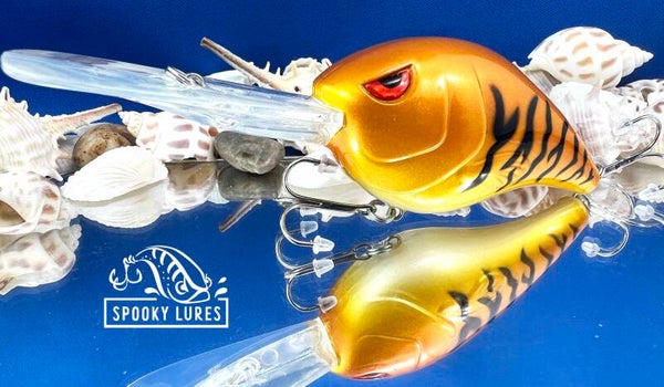 Fat Poppa - Candy golden yellow with black tiger stripes