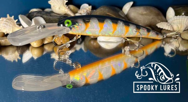 Bandit - Holographic body with yellow belly, black back with black and yellow perch pattern
