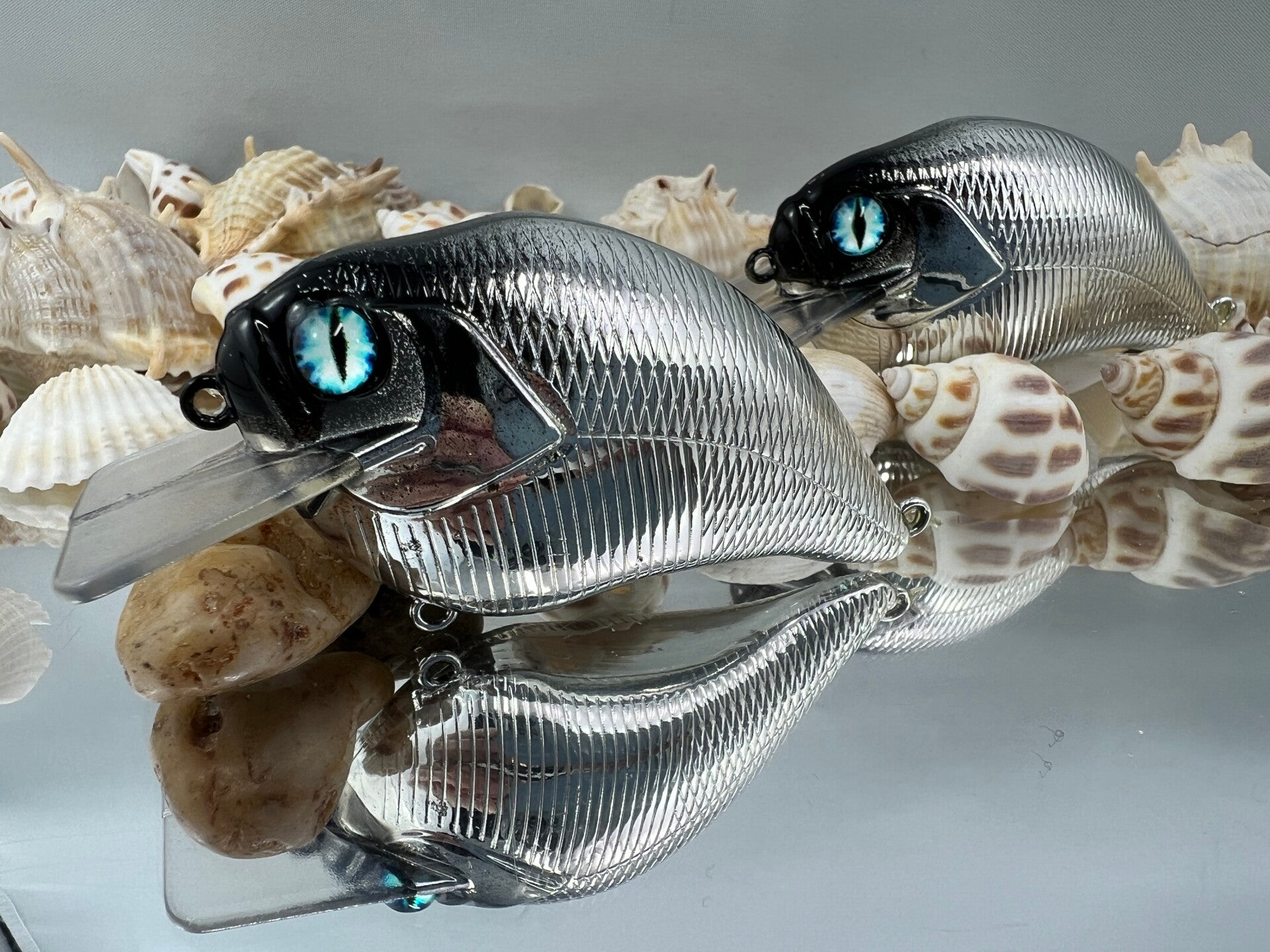 S-Crank 1.5 - Pure chrome with black around the face