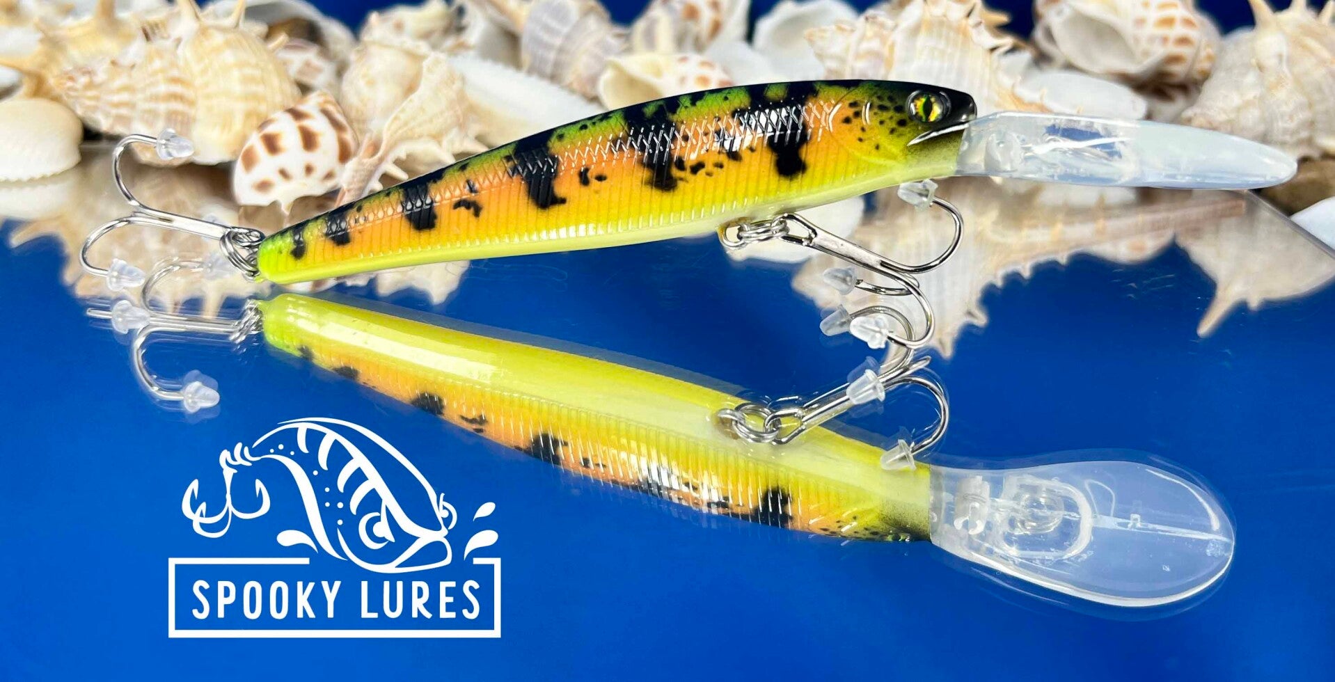3.5 inch Medium Diver - green to yellow fade with black back