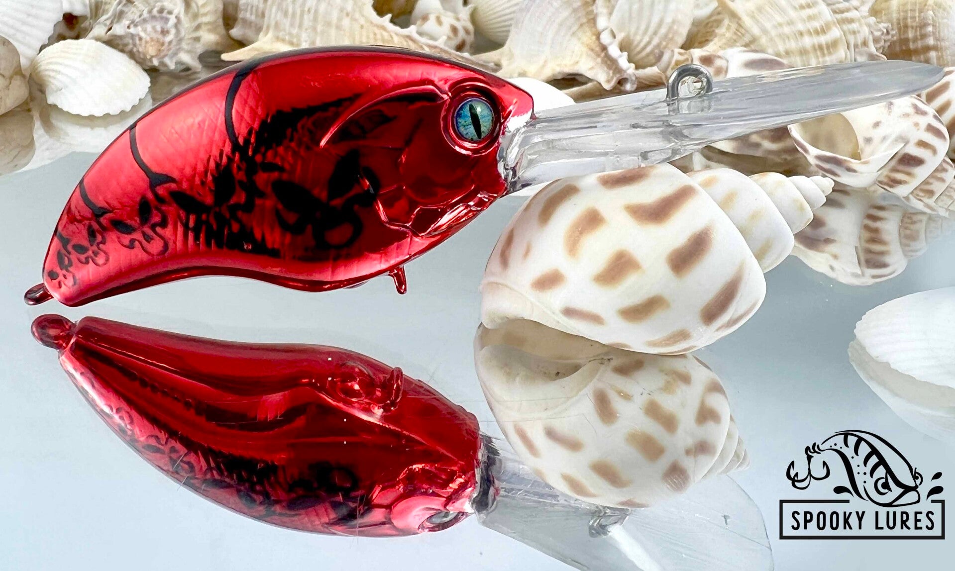Blitz - Chrome candy red body - Alien heads