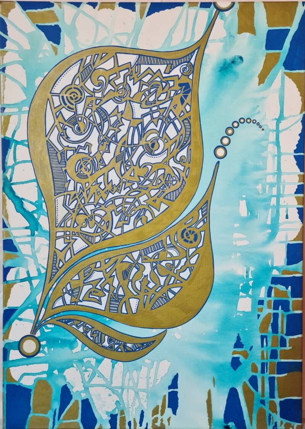 Canvas Acryl 70 x 50 cm