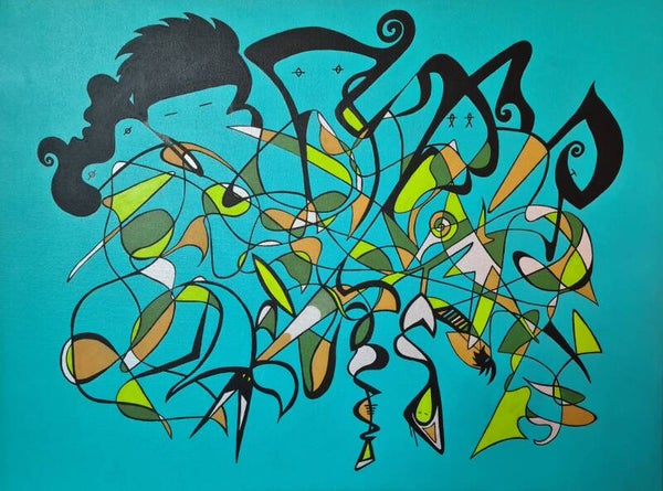 Canvas Acryl 60 x 80 cm