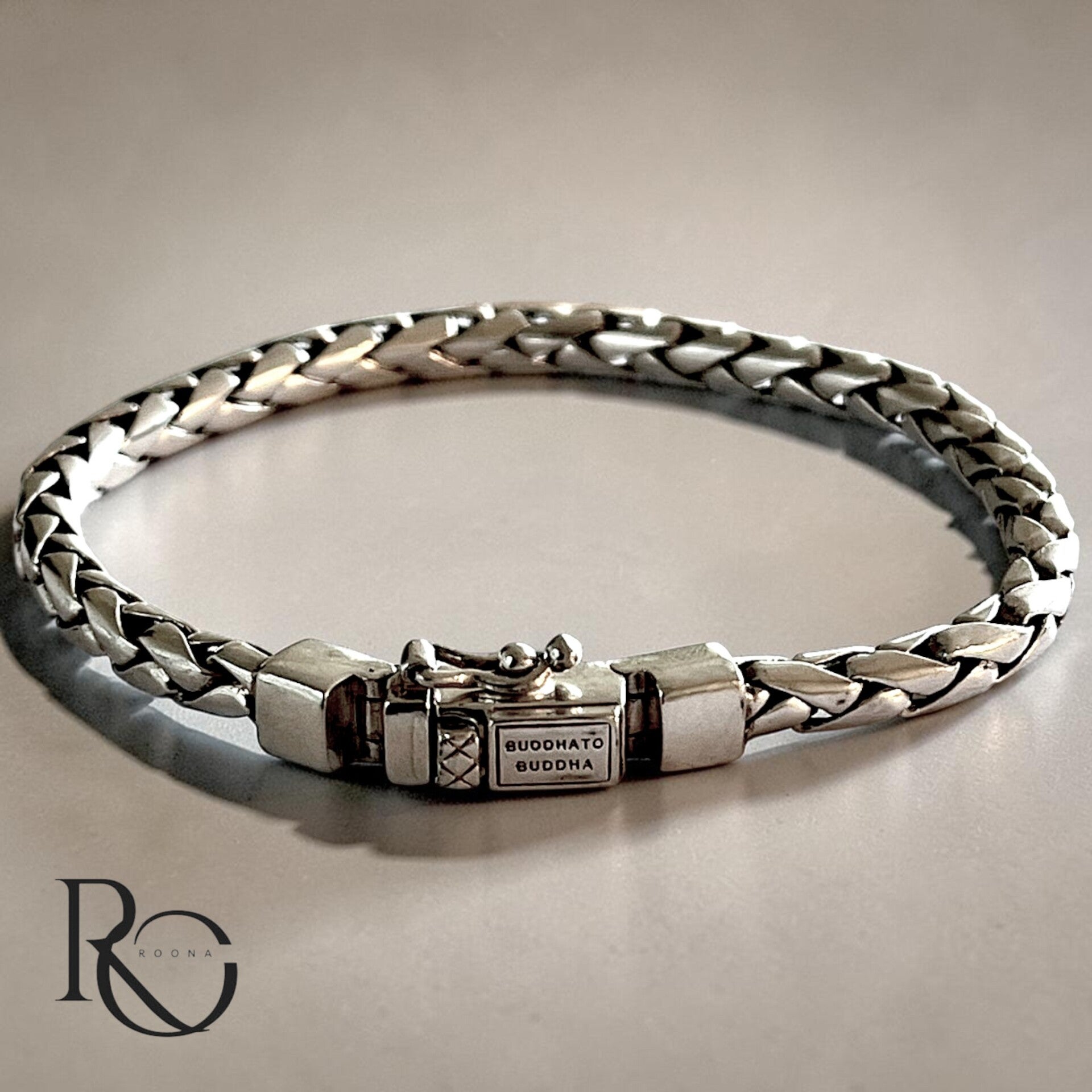 Buddha to Buddha Zilveren Armband 19,5 cm