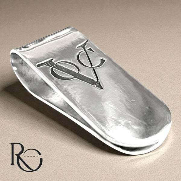 VOC zilveren geldclip – handgemaakt uit 100% gerecycled 925 sterling zilver
