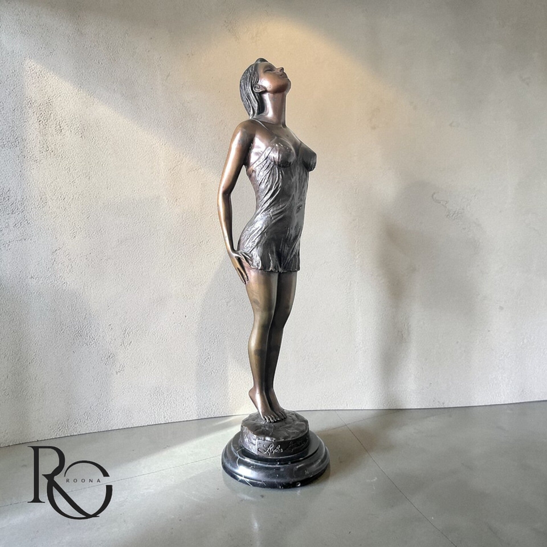 Bronze Female Swimmer / Sun Bather