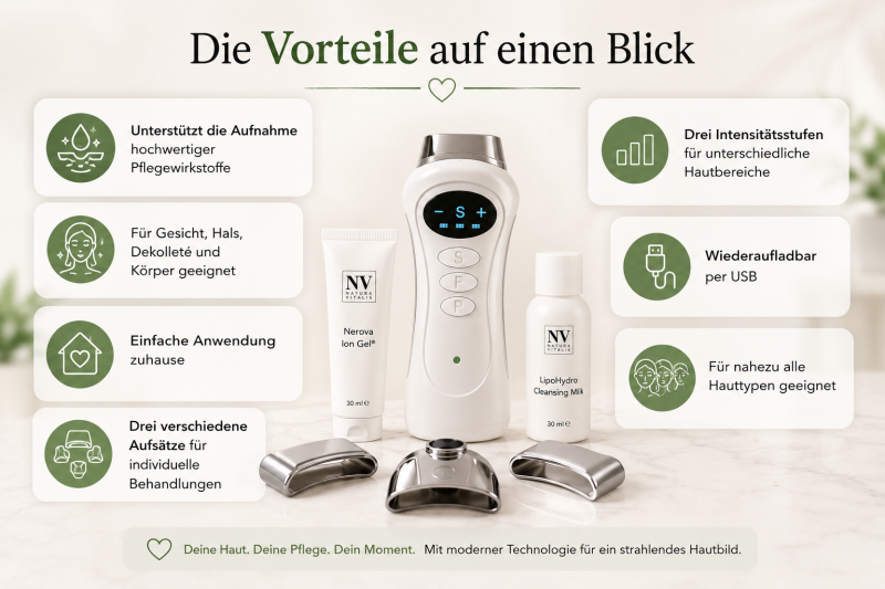 Die Vorteile von Nerova Device auf einen Blick