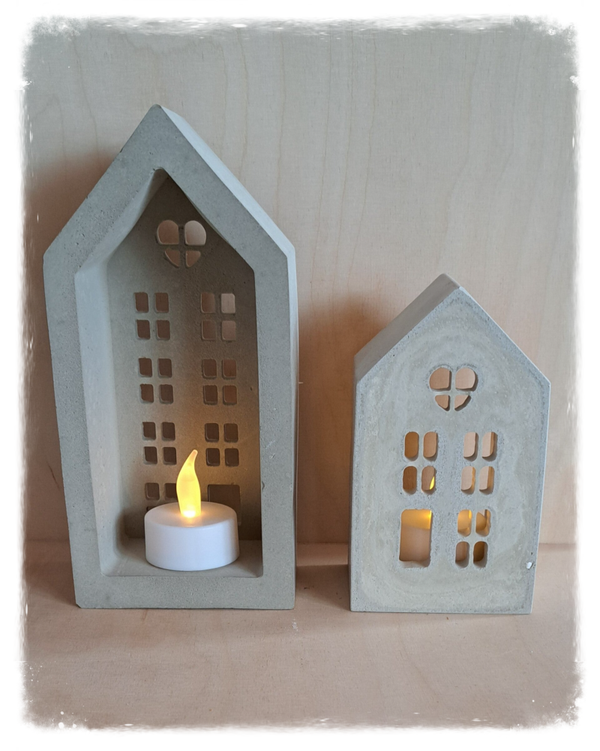 Häuser gross 2er Set