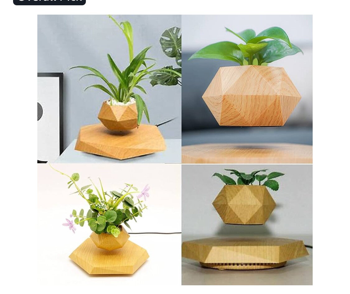 Anti gravity planter