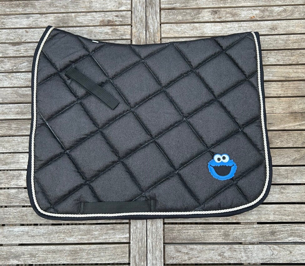 Cookie Monster dekje glitter