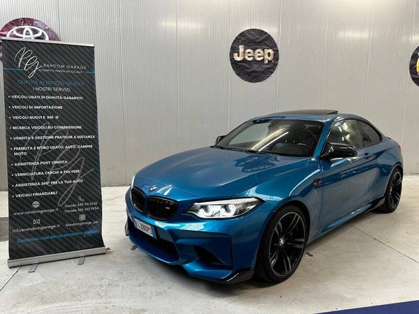 BMW M2 F87  3.0  370 CV Long Beach Blue Scarico Full M Performance