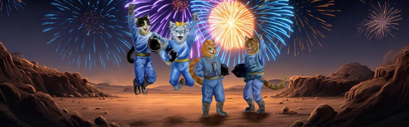 GalactiCATS children's book sci-fi adventure