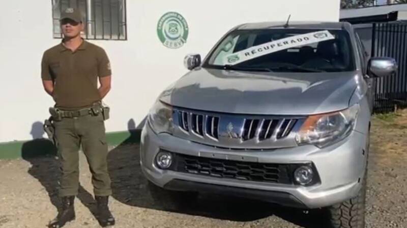 CHILLÁN: CARABINEROS RECUPERA VEHÍCULO ROBADO Y DETIENE A SUJETO POR RECEPTACIÓN
