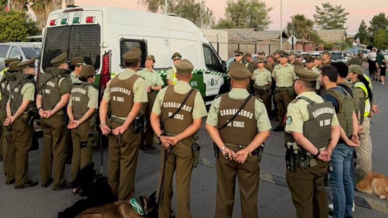 MOLINA: AMPLIO DESPLIEGUE POLICIALE REALIZÓ CARABINEROS DURANTE LA FIESTA DE LA VENDIMIA