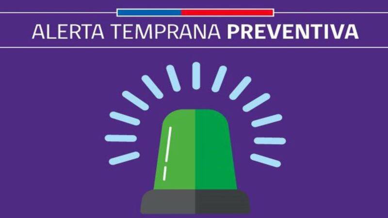 REGIONAL: DECRETAN ALERTA TEMPRANA PREVENTIVA EN EL MAULE POR EVENTO DE LLUVIA Y VIENTO