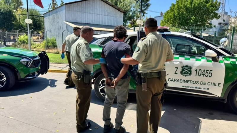 SAN CLEMENTE: CARABINEROS DETIENEN A SUJETO POR RECEPTACIÓN Y LO VINCULAN A CUATRO ROBOS EN LA ZONA