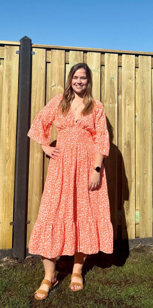 Jurk Saar oranje