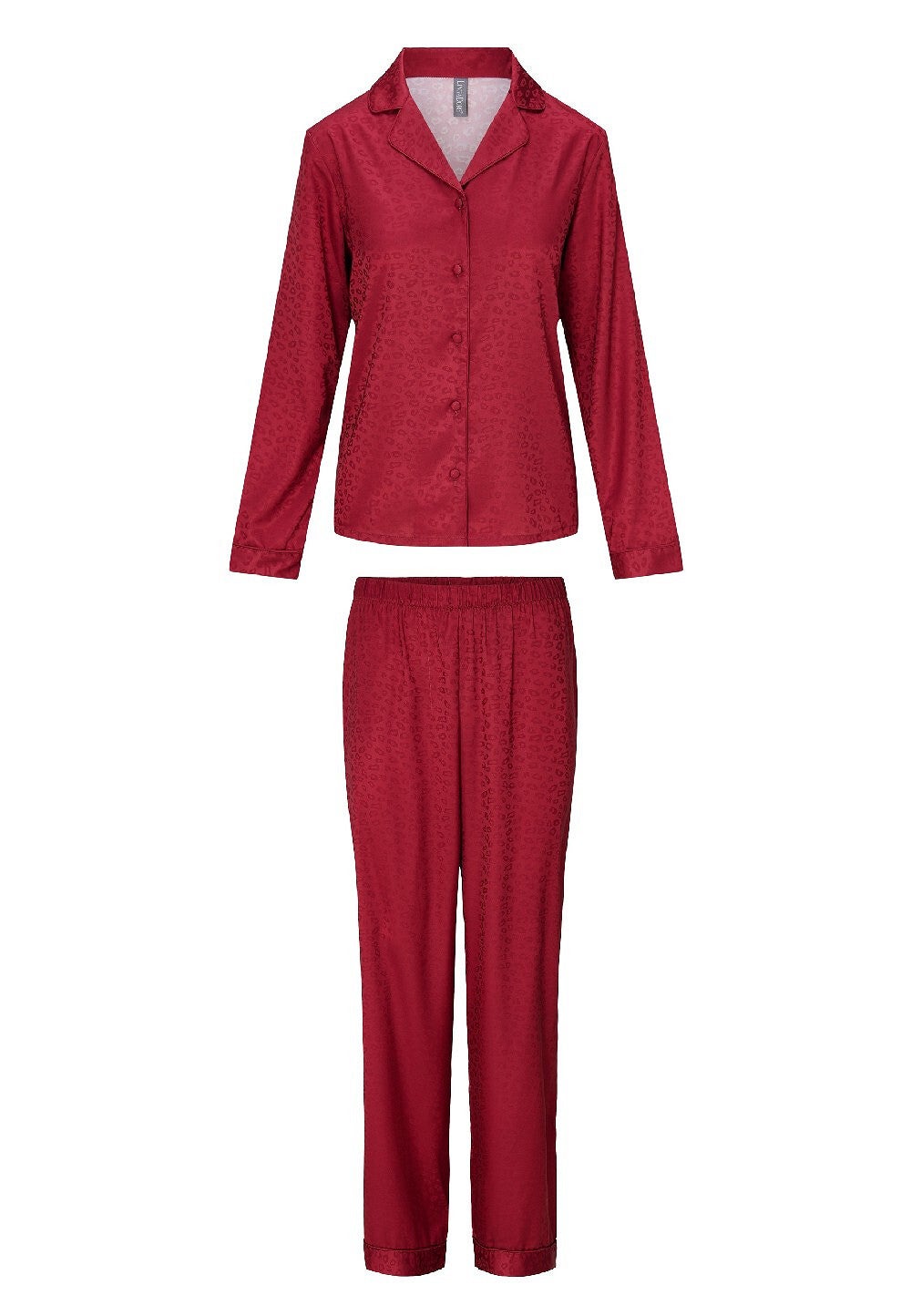 LingaDore Pyjama Set - Ruby Wine Jacquard