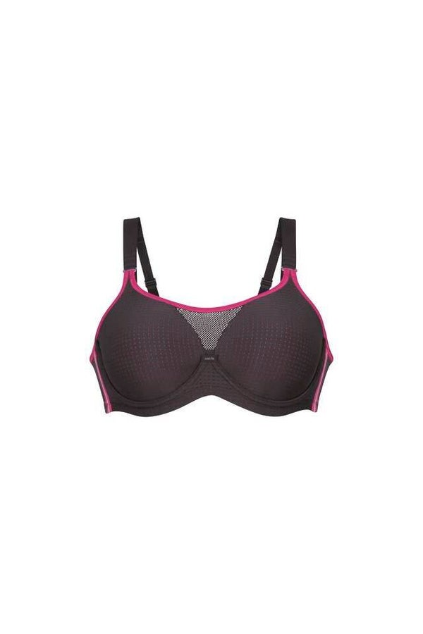 Anita Active Sport beha - Antraciet/ Roze