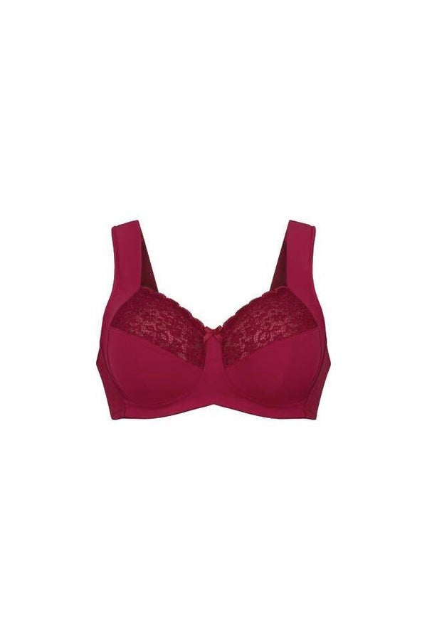 Anita - BH  Havanna zonder beugel - Donker Rood