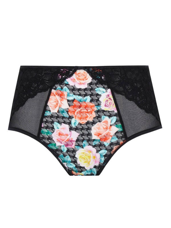 Panache Envy Deep Brief - Black Rose