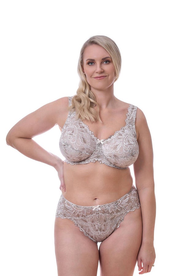 Plaisir Beate Diamond Full Cup BH – Zilver