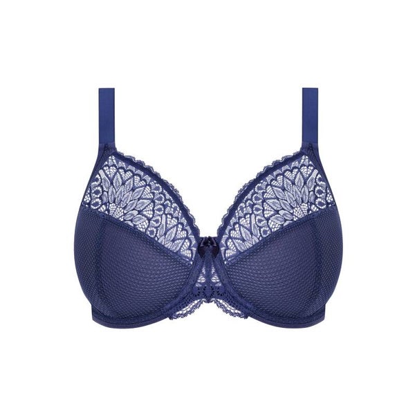 Elomi Tiernie Plunge BH – Denim Blue