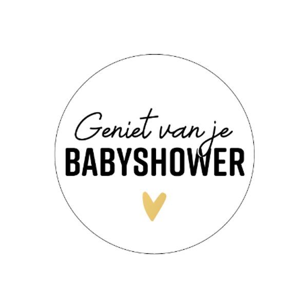 Sticker Babyshower