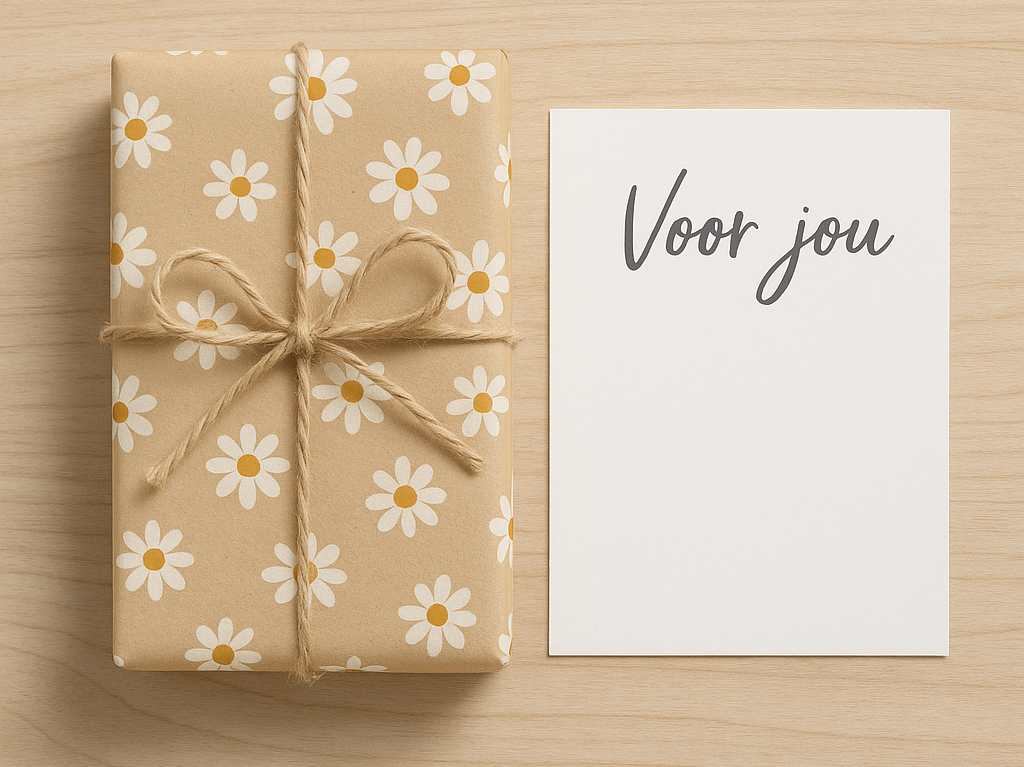 Cadeauverpakking & Persoonlijk Kaartje