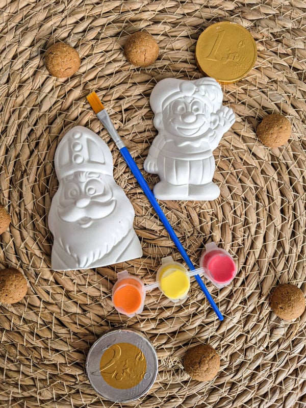 Stoepkrijt Verfsetje Sint en Piet