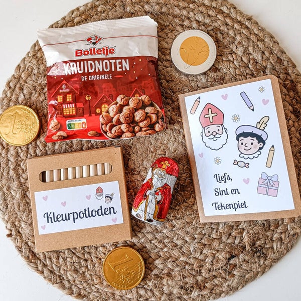 Schoencadeautje tekenboekje