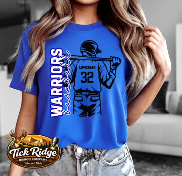 Warriors Baseball Custom Player
