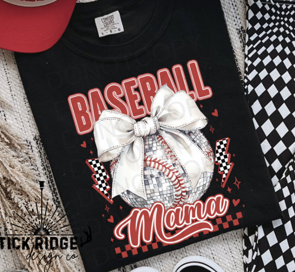 Baseball Mama Tee