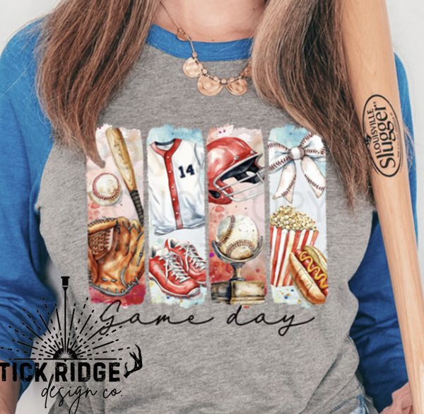 Game Day Baseball Tee
