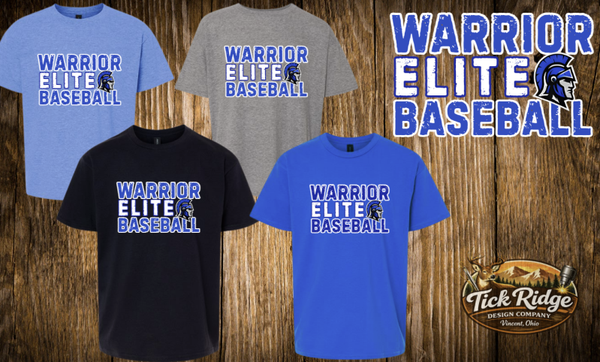Warrior Elite Text Design