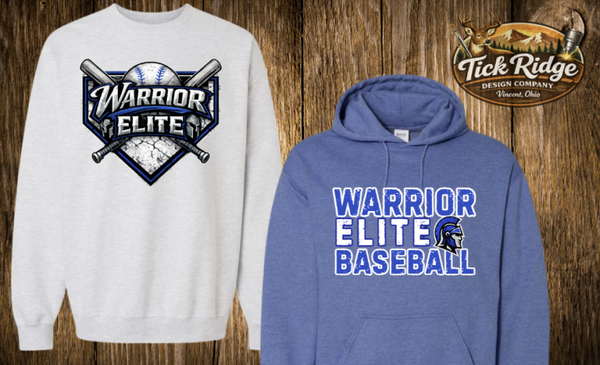 Gildan Hoodie or Crewneck - Warrior Elite