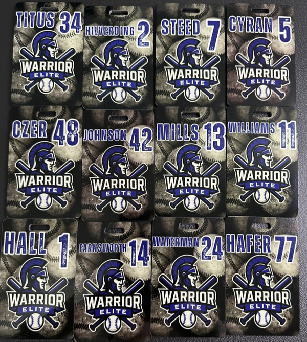 Customized Elite Bag Tags