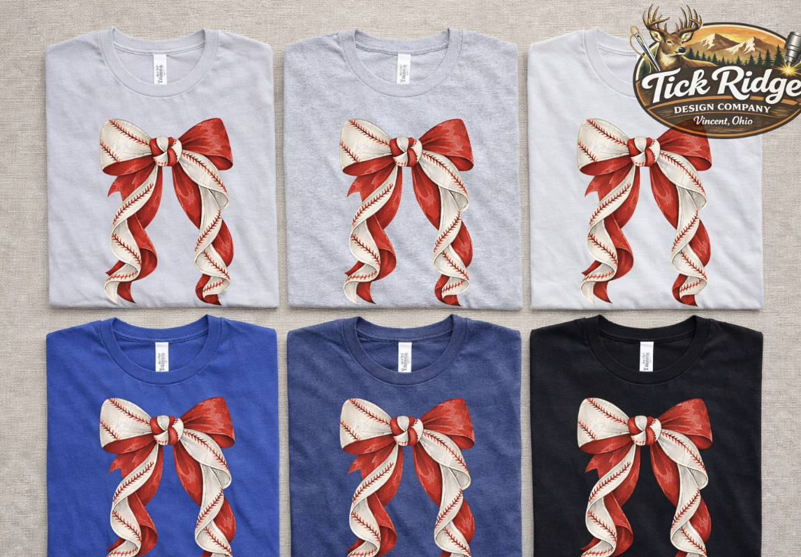 Baseball Bow Tee
