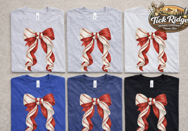 Baseball Bow Tee