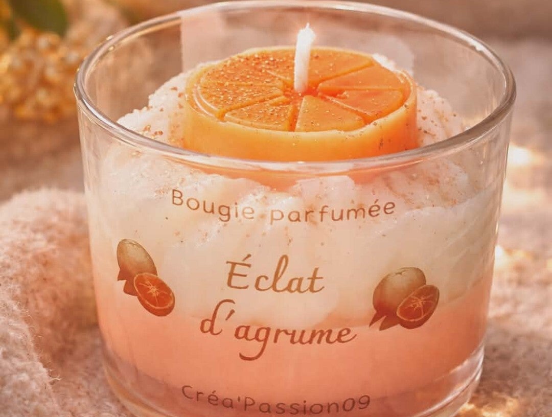 BOUGIE FANTAISIE AGRUMES